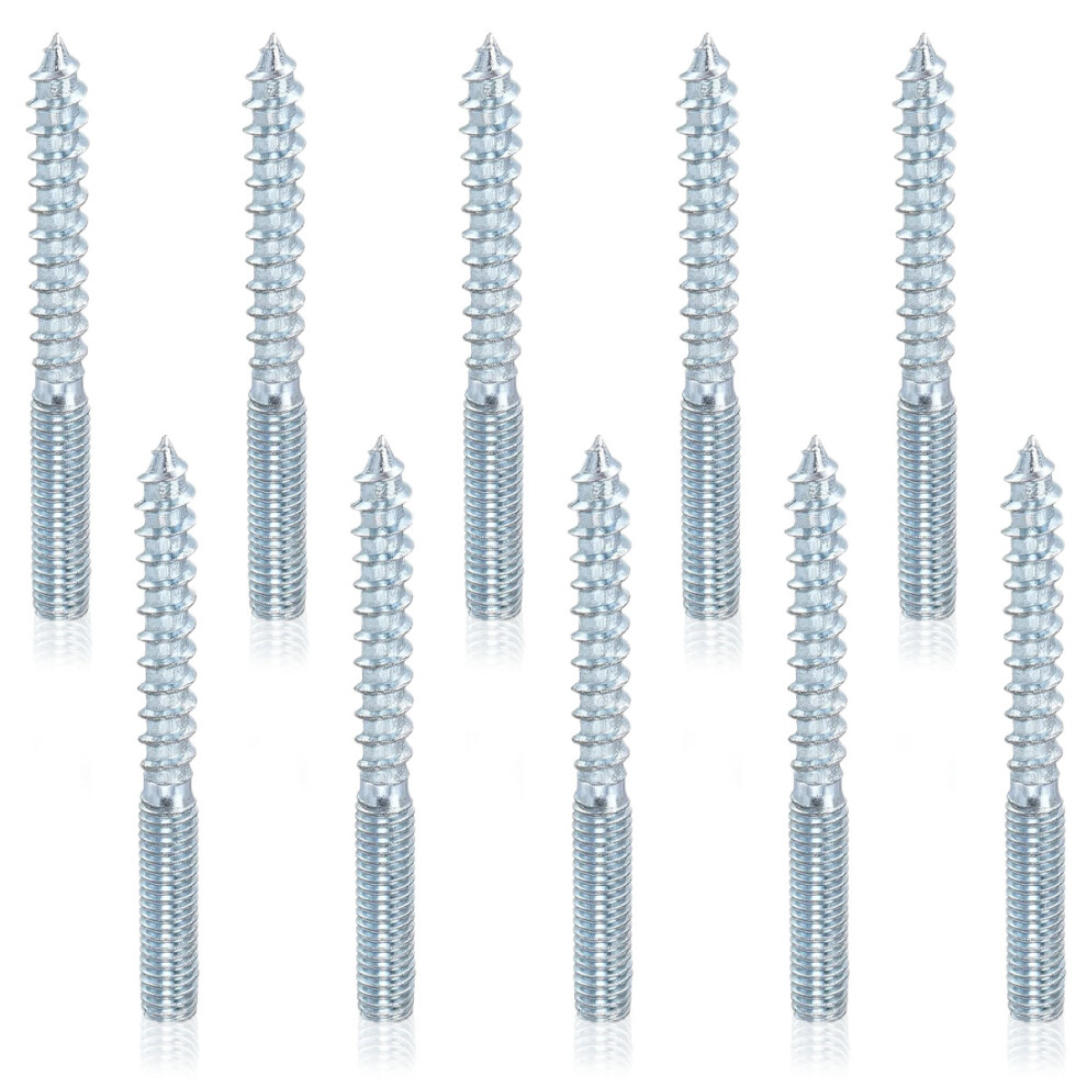 Woodworking Bolts, Self Tapping Screw For Quick Projects, Corrosion Resistance With Zinc Plated Surface, Smooth Surface And Precise Polishing (10Pcs) 9173940494190