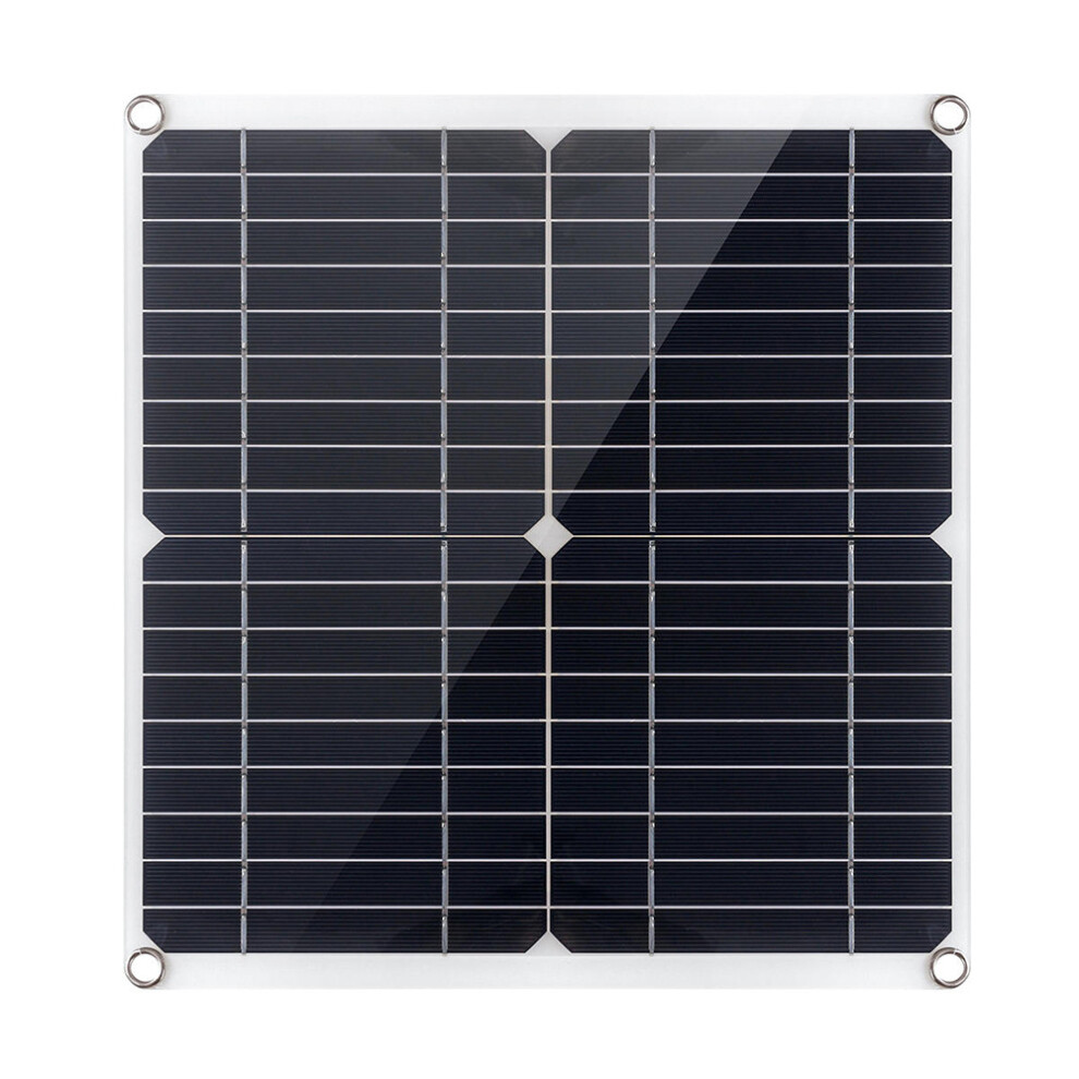 12W 18V Monocrystalline Silicon Flexible Solar Panel, High Efficiency Module For Versatile Outdoor Use 9441426956983