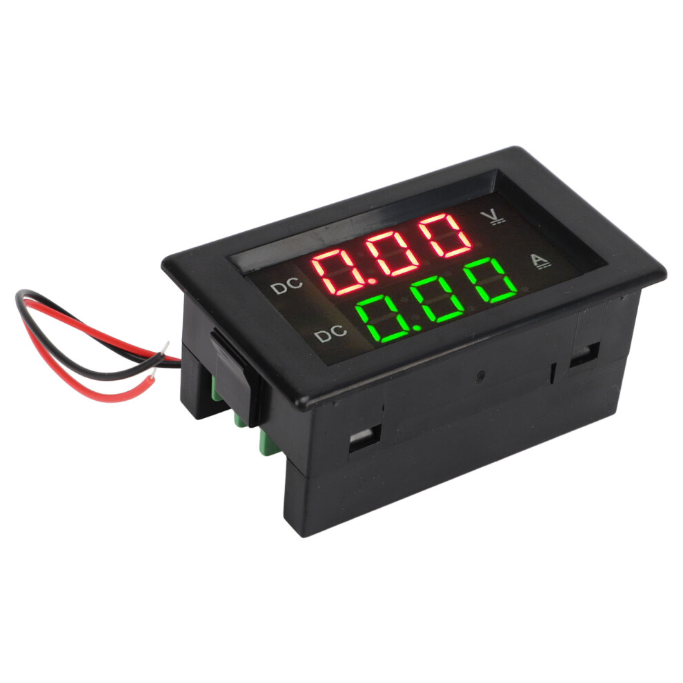 Yb4835va Digital Volt & Amperage Meter 600V 100A Dual Display, Compact 70X40x30mm 8771380559069