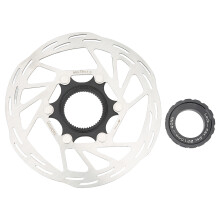 Disque de frein pour VTT, type Centerlock, en acier inoxydable, assurant une force de freinage puissante pour une conduite en toute sécurité, haute