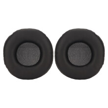 Ersatz-Ohrpolster, kompatibel mit Skullcandy Hesh2.0, strapazierfähiger, weicher Schaumstoff, Kunstleder für hygienisches Hören