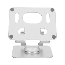 Robust og holdbar tabletstativ i aluminiumslegering, foldbar, justerbar holder med 360 graders rotation, varmeafledningskøling, bærbar til iPad Pro