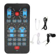 Stimmverzerrer, tragbares Mini-Format mit 8 Soundeffekten und mehrsprachiger Unterstützung, Stimmveränderer für Gaming, Podcasting und
