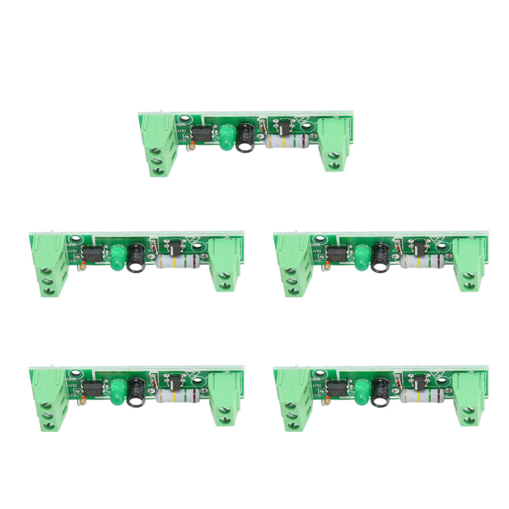 5Pcs 1 Channel Optocoupler Isolation Module Ac Voltage Detection Pcb For Plc 4281371290962