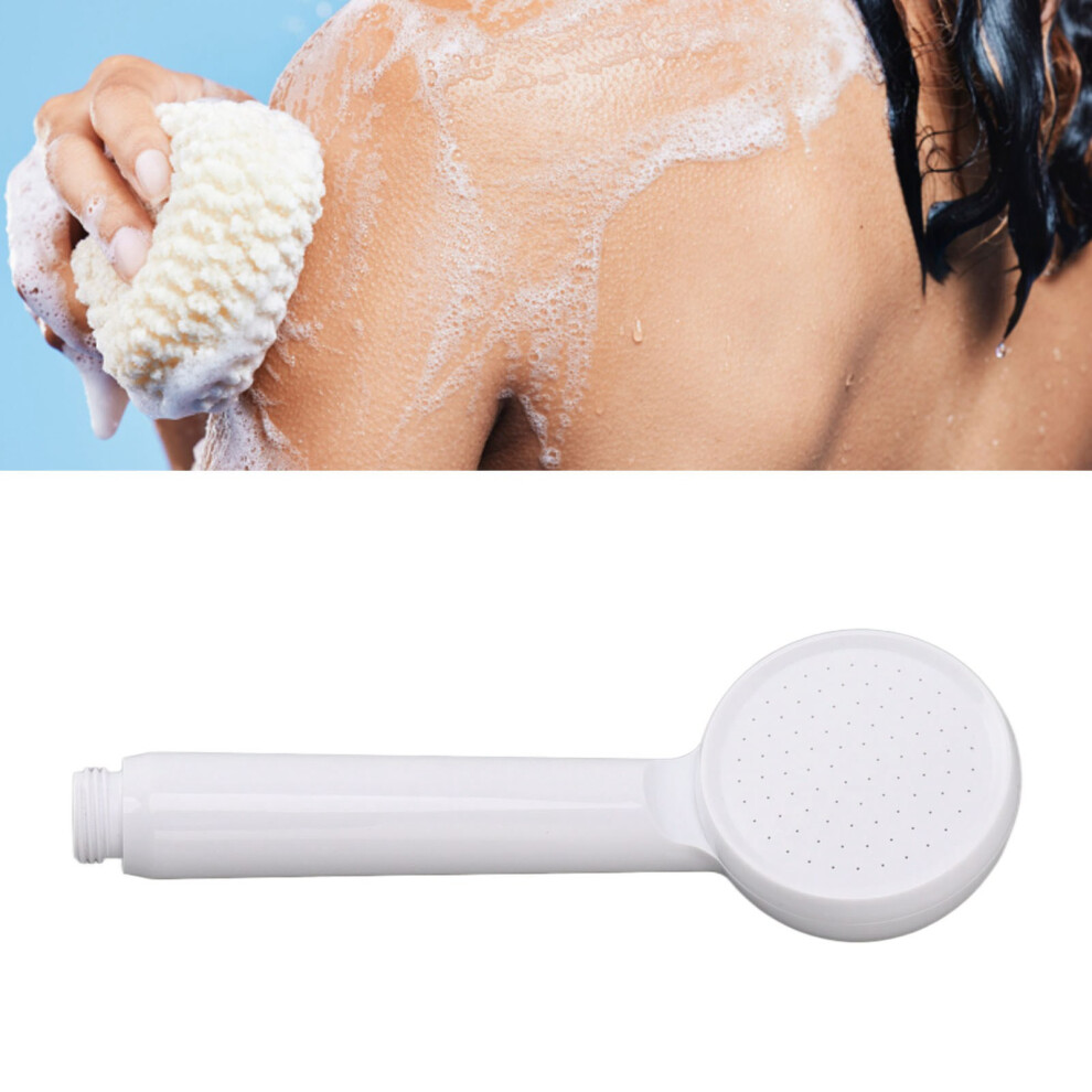 Rain Shower Head Handheld Abs White 107G Ergonomic Bathroom Faucet 6901380564370