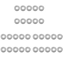30PCS MF84ZZ LF840ZZ Shielded Flanged 4 x 8 x 3MM Model  Flange Bearing