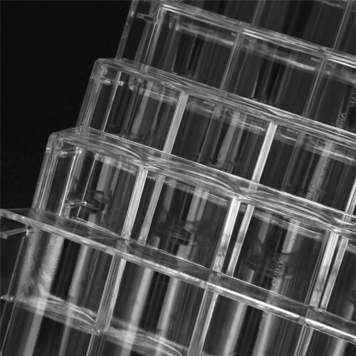 30Pcs Professional Acrylic Poker Chips 100 Chip Trays (Without Cover) 1