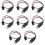 8X Remote Control  Board CH3 Light Control Module for the Model RC Car Light Lamp Plug and 1