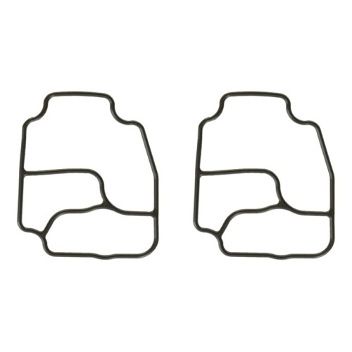 2X 11421719855 New Oil Filter Gasket For- E46 E60 E65 E83 E53 E85 X3 X5 M50 M52 M54 Engine