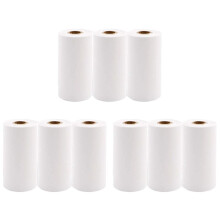 9 Rolls Printable Paper Thermal Paper 57X30mm Photo Paper for PAPERANG P1 P2 Printer