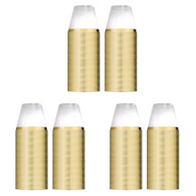 3X Goldene Plastikbecher 9 Unzen Einwegbecher Plastikweinglas Partybecher Transparenter Plastikbecher für Partys