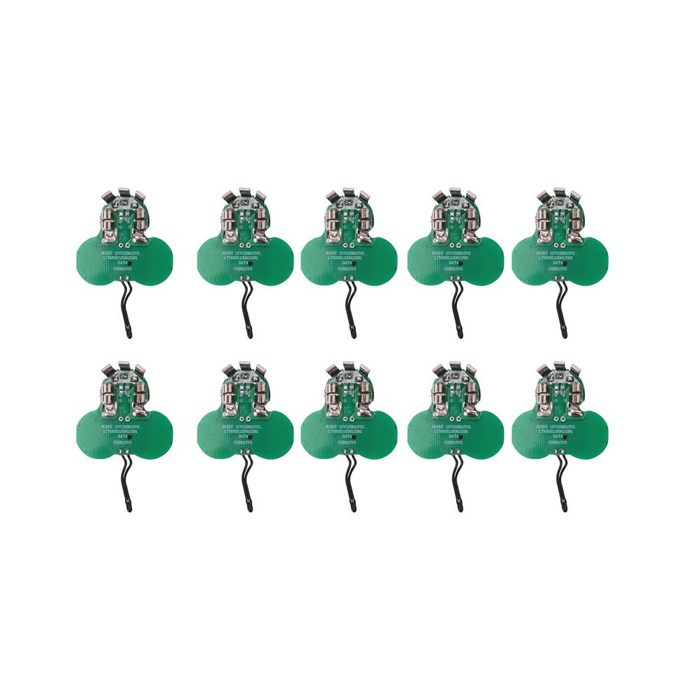 10X Bat411 Battery Pcb Board Circuit Board For 10.8V 12V Battery Bat412a 2607336013 2607336014 4711537919333