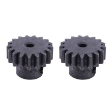 2X Upgrade Metal 17T Motor Gear Spare Parts Pinion Gear Parts for A959 A969 A949-24 Rc Car Replacement Parts