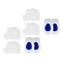 6Pairs Heel Cups,Plantar Fasciitis Inserts Pads,Gel Heel Cushion, Silicone Heel Protectors,Great for Plantar Fasciitis