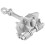 1 Pcs Front Door Hinge Check Stopper Strap & 50Pcs  Lined with Fasteners Rivet Snaps Panel Snaps 10