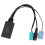 2X Car  5.0 Aux Cable Microphone Handsfree Mobile Phone Free Calling Adapter for  2005-2011 3