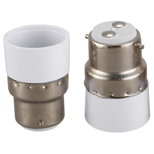 AC 220V B22 to E14 Base Socket Light Lamp Bulb Adapter Holder 8Pcs 1