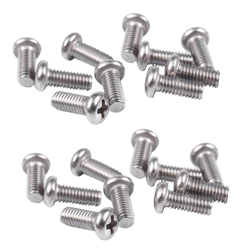 20 Pieces Computer Tv Lcd Monitor Stand Bracket Mounting Screw M4x10mm 4713137962139