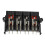 4Pcs 64X40X20mm 8 Positions Push in Jack Spring Load Speaker Terminals 5