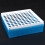 2X Plastic Square 100 Positions Laboratory 1.5Ml Centrifuge Tube Case Box 8