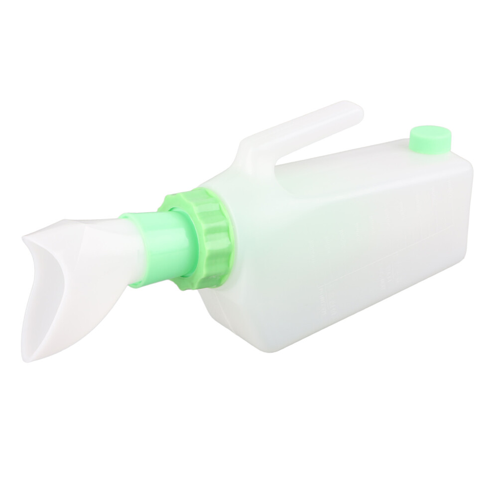 Premium Quality Portable Urinal Bottles, Thick Plastic Ensures Durability, Screw-On Lid Keeps Contents Secure, Glow In The Dark Lid Offers Nighttime 9138057370706