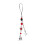 Gothic Keychain Halloween Spiderweb Beaded Phone-Red Section 1 1