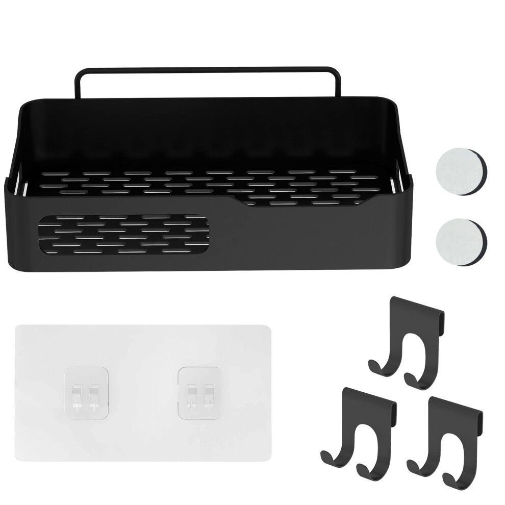 Floating Shelves Shelf Kitchen Tidy Hooks Decor Stainless Steel Adds 6483139710967