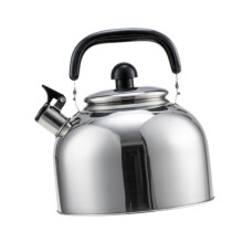 (Silver, 4L) Whistling Kettle Whistling Kettle Reliable Water Kitchenware Companion