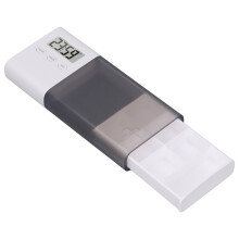 Digitale Medizintasche mit Alarm, 5 Sets, wiederaufladbar über USB, elektronischer Organizer