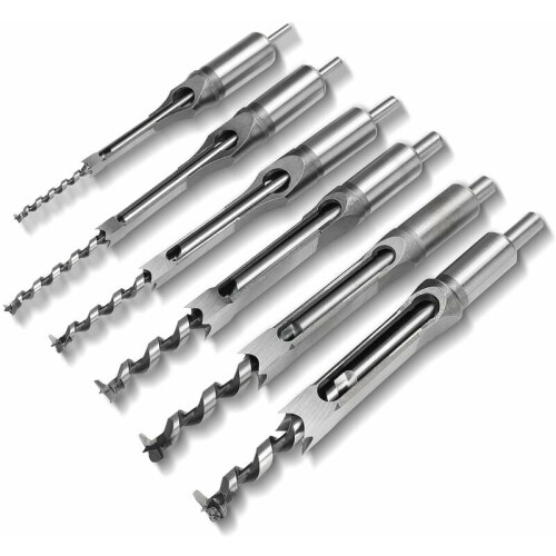 Special Steel Mortising Chisel Drill Bits, Carbide Tipped Tools For Woodworking & Construction