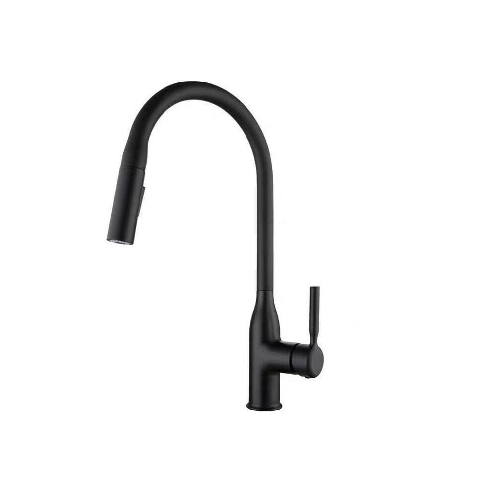 Innovative Kitchen Mixer Sink Taps, Solid Brass Construction Hot And Cold Water Mixer Tap With Flexible High Arc Spout, For Home Office Kitchen Sink 9169997295408