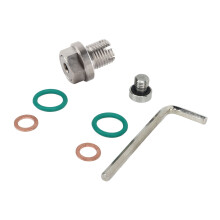 Oversize Stainless Steel Piggyback Drain Plug Kit M14.1-1.5x15mm
