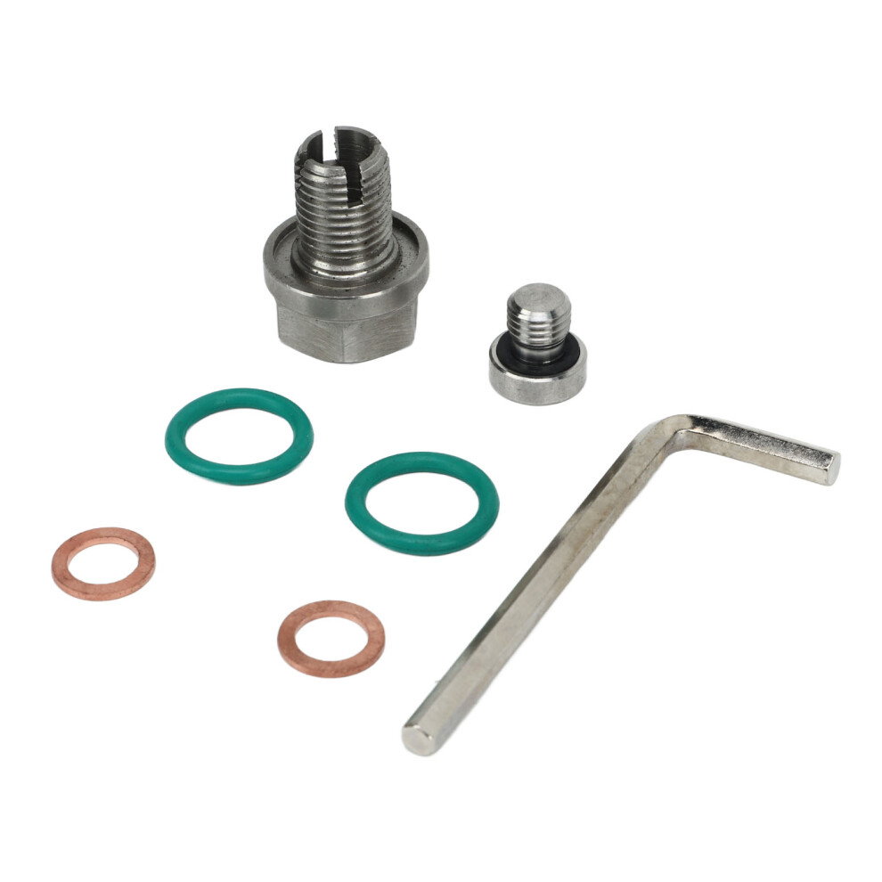 Oversize Stainless Steel Piggyback Drain Plug Kit M12.1-1.25X15mm 8711380585248