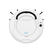 Intelligent Robot Vacuum, Pet Hair, Vacuuming Sweeping Mopping, Slim Design, Cordless USB Rechargeable Smart Cleaner for Hard Floors and Carpets