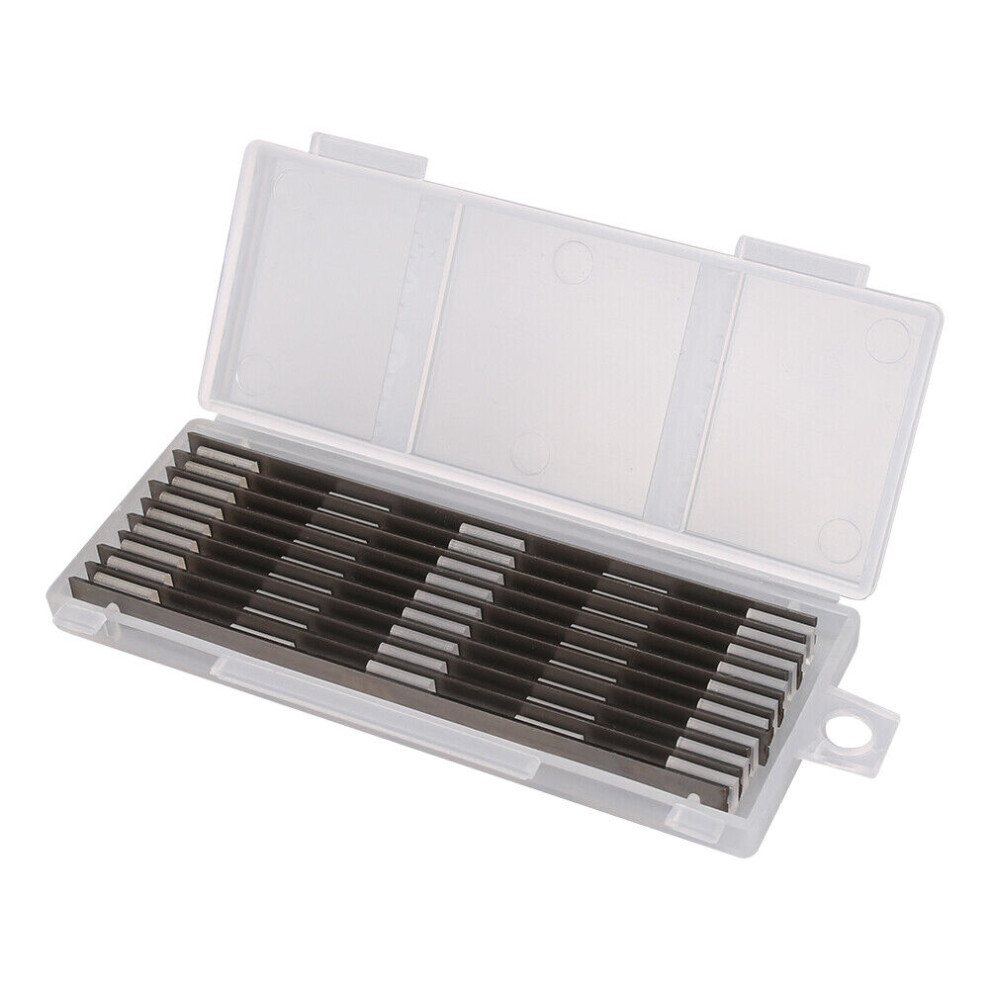 Hard Alloy Portable Carbide Planer Blades, Long Service Life With Sharpness For Softwood, Hardwood, Plywood, Precision Planing For Artisans And 9358999490243