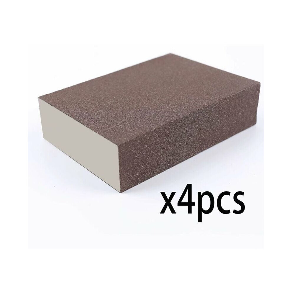 Reusable Sandpaper Blocks, Sponge Emery Cloth With Industrial-Grade Corundum Grit For Wet Or Dry Sanding, Hand Sanding Tool Suitable For Paint 9358999490434