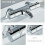 Solid Brass Thermostatic Bathtub Mixer, Turbo Thermostatic Technology for Precise Temperature Control, Wall Mounted with Ceramic Core Valve, Easy 4