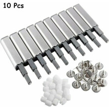 SUS304 Stainless Steel Magnetic Touch Push Open Latch, For A Sleek Look In Your Home, Featuring High Durability And Anti-Rust Protection, Adjustable