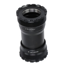 Bicycle Bottom Bracket With Sealed Bearing High Strength Aluminum Alloy For MTB Road Bike, CNC Processed Threaded BB For Smooth Riding Experience And