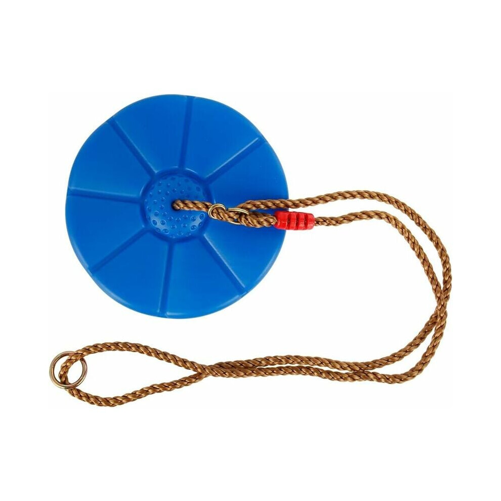 Outdoor Play Swing, Fun to Use Disc Swing, Durable Rope Swing with Easy to Install Setup, Sturdy Round Tree Swing Seat for Backyard Playground,