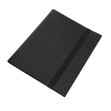 9-Fächer Karten-Ordner für Sammelkarten, Schwarz, PP-Material