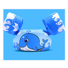 Kinder EPE Aufblasbarer Cartoon-Schwimmweste zum Trainieren, Faltbar, Wal-Design