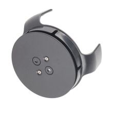 Support mural noir ABS robuste pour Dot 3e génération avec gestion de câble