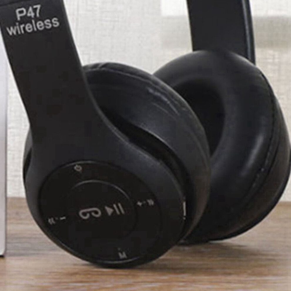 P47 Bluetooth Headset, Deep Bass Wireless Sports Headphones, Noise Reduction, Foldable, 6/15Hç»­Èª 9461380597398