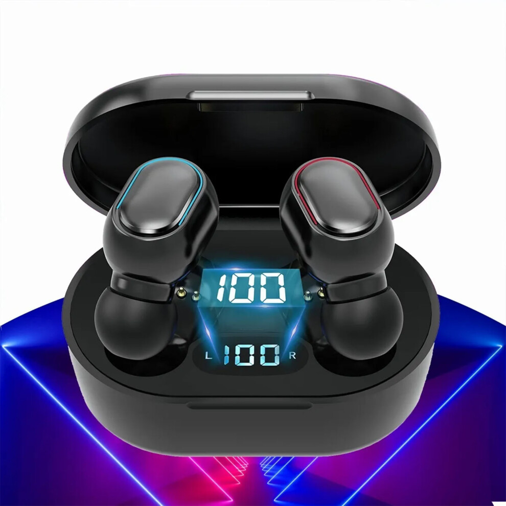 Wireless Bluetooth Earbuds 45Mah/300Mah Noise Reduction Sports Black 7891371312051