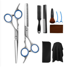 Hair Cutting Shears Mirror Finish Hand Polished Japanese Stainless Steel Offset Grip Handle For Salon Professionals And At Home Users