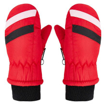 (As show, Blue) Winter Kids Snow Mittens Unisex Waterproof Ski Mitten Winter Warm Gloves