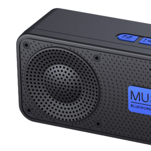 Wireless Bluetooth Speaker 52mm 4Ω 5W, 1200mAh, Black 2