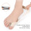Hallux-Valgus-Gürtel Elastisch Hautfarbe L 40-45 7