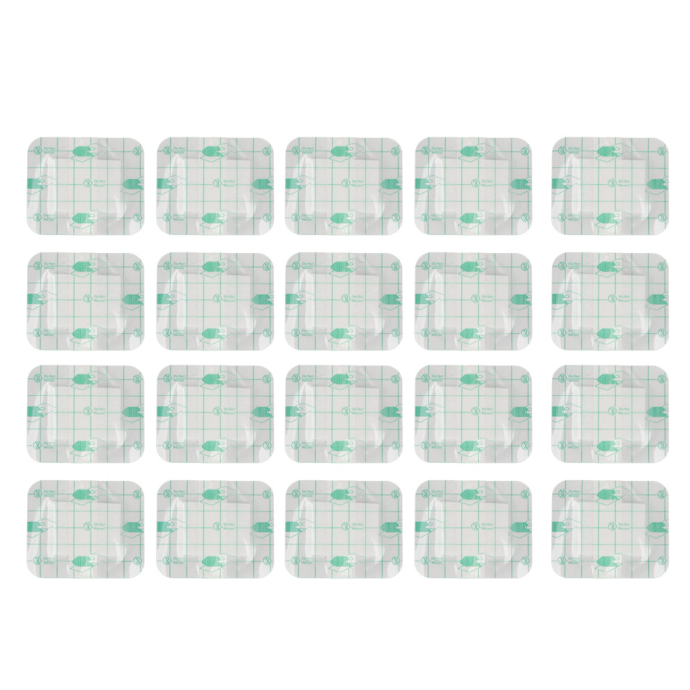 20pcs Waterproof Breathable PU Wound Dressings 6x7cm